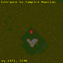 Entrance to Vampire Mansion