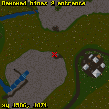 Damnmed Mines 2 entrance