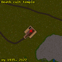 Death cult temple