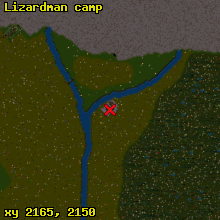 Lizardman camp
