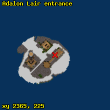Adalon Lair entrance