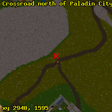 Crossroad north of Paladin City