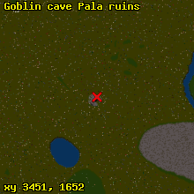 Goblin cave Pala ruins