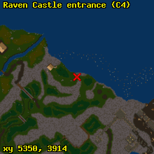 Raven Castle entrance (C4)