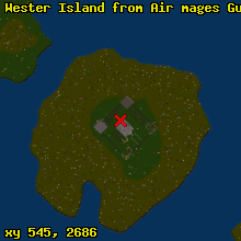 Wester Island from Air mages Guild- Hurdal