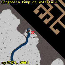 Hobgoblin Camp at Waterfall