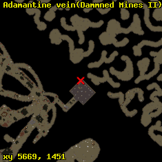 Adamantine vein(Dammned Mines II)