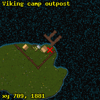 Viking camp outpost